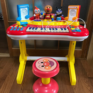 値下げ　子供用玩具　アンパンマン　電子ピアノ　