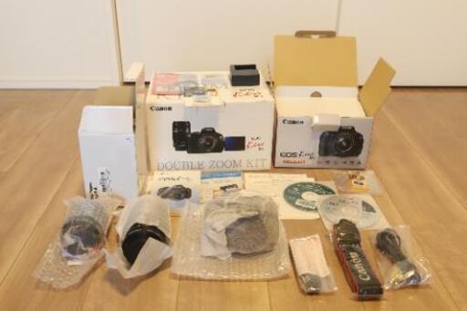 【新品未使用】Canon キヤノン デジタル一眼レフカメラ EOS Kiss X5 ダブルズームキット