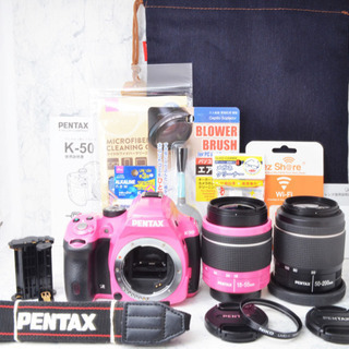 超極上○ISO51200○Wi-Fi転送○手ぶれ補正○ペンタックス K-50 安心