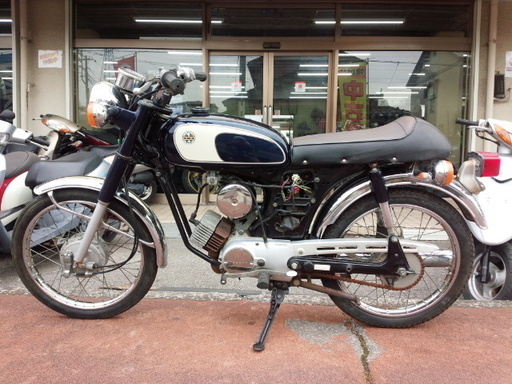 NO.3360　ＹＢ－１　２サイクル　クラッチ付き４速ミッション　ネイビー／ホワイト　☆彡 NO.3360 YB－1 2サイクル クラッチ付き4速ミッション ネイビー