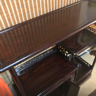 中国アンティーク台湾製飾り棚箪笥 ｎo One 南あわじの家具の中古あげます 譲ります ジモティーで不用品の処分