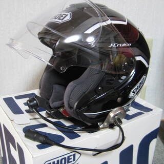 「美品」SHOEI ヘルメット　Jホース　  サイズ：M　  色：黒