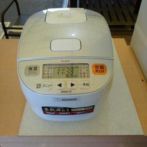 HE-00028★説明文必読‼️ZOJIRUSHI ３合炊き炊飯器 NL-BA05-WA 2015年