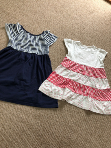 女の子ワンピース110 いぶみか 福大前の子供用品の中古あげます 譲ります ジモティーで不用品の処分