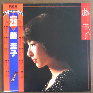 藤圭子 ベスト28 LP レコード2枚組