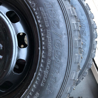 ダンロップ SP SPORT 51-R 185/65R14 14インチ スパイクタイヤ 