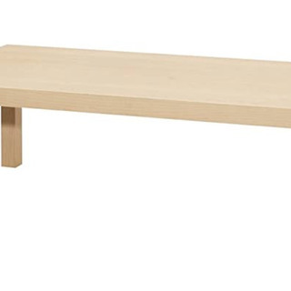 丈夫な木製ローテーブル(幅120×奥行60cm×高さ37cm)