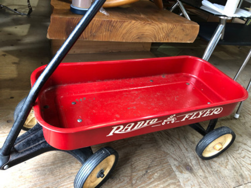 キャリーカート キャリーワゴン 台車 Radio Flyer おしゃれ 乗用玩具 ラジオフライヤー エコライフ熊本 熊本の家具の中古あげます 譲ります ジモティーで不用品の処分