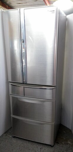 冷蔵庫　6ドア　大容量501L　フレンチドア