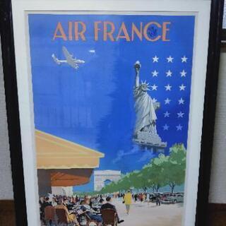 AIR FRANCE エールフランス ビンテージ ポスター　5