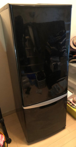 ナショナル　２ドア冷凍冷蔵庫　NR-B172J-K