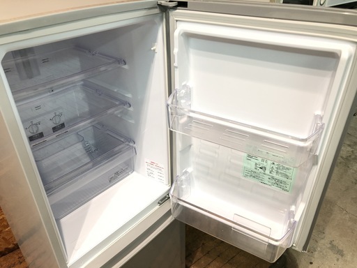 【管理KRR188】MITSUBISHI 2013年 MR-P15W 146L 2ドア 冷凍冷蔵庫