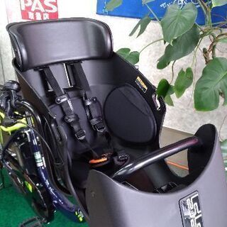 ヤマハ子供乗せ電動自転車 キッスミニアンSP ネイビーグリーン