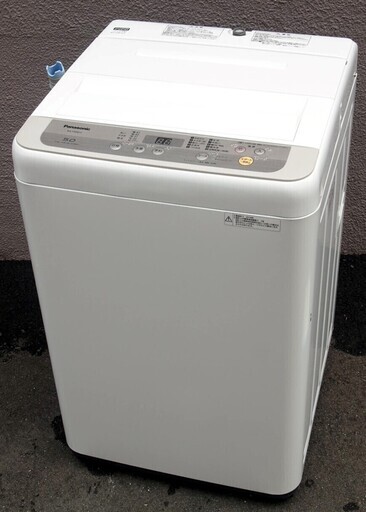 ㉖【6ヶ月保証付】18年製 パナソニック 5kg 全自動洗濯機 NA-F50B12