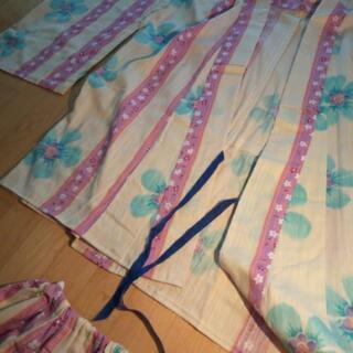 浴衣 リメイク 上下セパレート