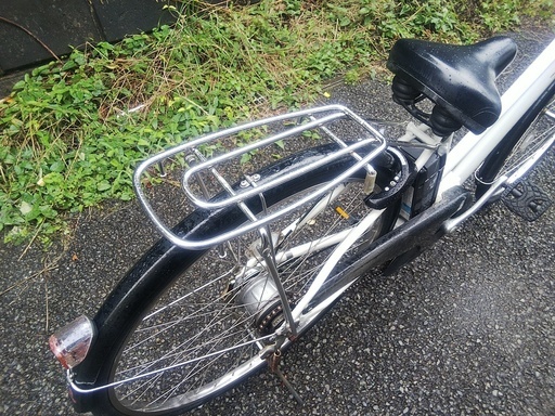 電動アシスト YAMAHA PAS CITY-S8 27インチ ホワイトカラー 7年使用