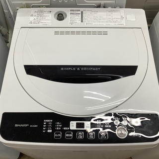 SHARP ES-G45RC 全自動洗濯機販売中!! 安心の半年保証付き!!の通販はau 