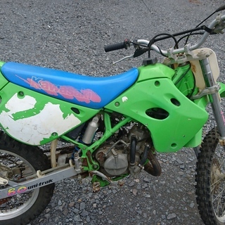 モトクロッサーKX-80Ⅱ　モトクロス　林道　カワサキ　Kawasaki モトクロッサーKX-80Ⅱ モトクロス 林道 カワサキ Kawasaki