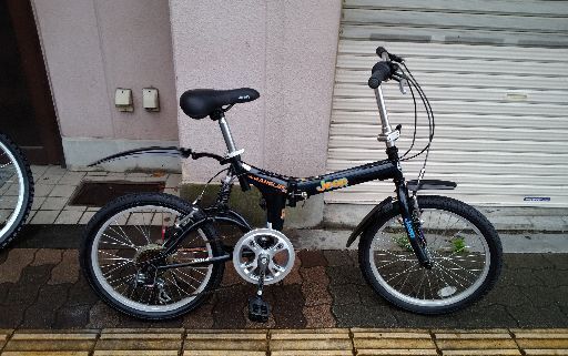 Jeep[ジープ] WRANGLEP SUV6 20吋リヤサス付折り畳み自転車 6speed/ネイビー