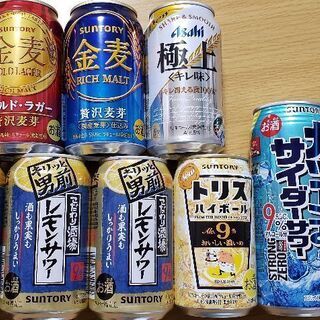 ★お酒いろいろ8本　お得な500円