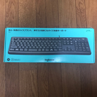 PC キーボード　logicool ロジクール 有線