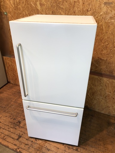 【動作保証有り】無印良品 2017年 MJ-R16A 157L 2ドア 冷凍冷蔵庫【管理KRR189】