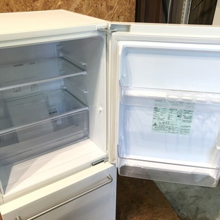 【動作保証有り】無印良品 2017年 MJ-R16A 157L 2ドア 冷凍冷蔵庫【管理KRR189】