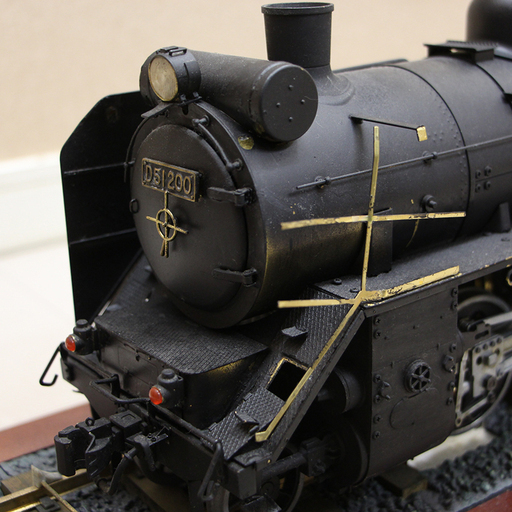 デアゴスティーニ 週刊 蒸気機関車D51を作る 完成品 D51 200 模型 SL 国鉄 金属製　磁石反応なし(R2016kxwY)