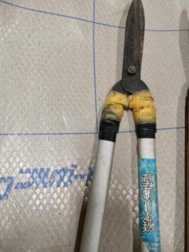 刈込鋏　草切り鋏　鉄政宗4本セット