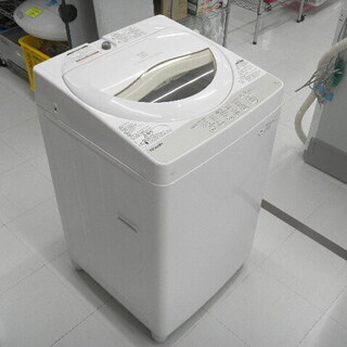 洗濯機 5kg 2016年製 東芝 AW-5G3 幅56.3×奥行58×高さ95.7㎝ 苫小牧西店 洗濯機 5kg 2016年製 東芝 AW-5G3 幅56.3×奥行58×高