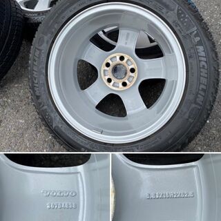 楽天市場】ボルボ V50（スタッドレスタイヤ・ホイールセット