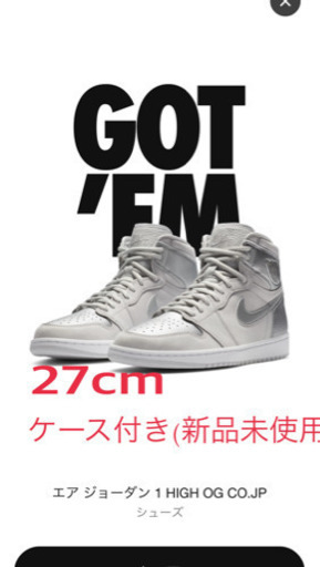 NIKE 1  エアジョーダン1  ケース付き