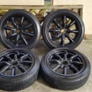 ワタナベタイプ ワタナベ風 社外ホイール 15インチ 4本 6.5J4HPCD100+