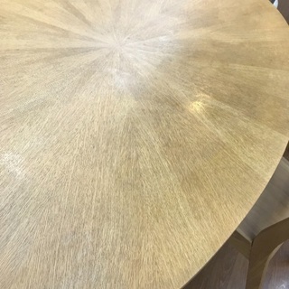 オーバルテーブルデザイン ダイニング4点セット