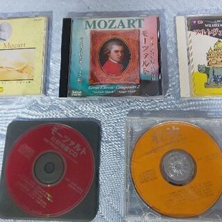 MOZART 【B】クラシックCD  5枚