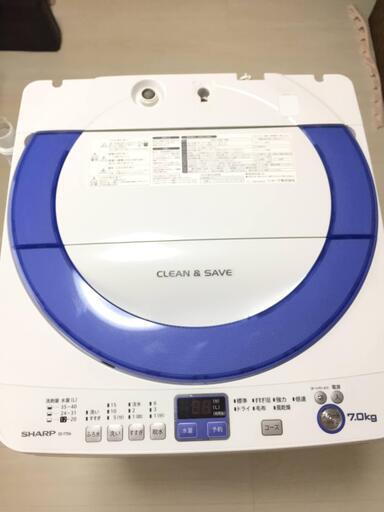SHARP 洗濯機　7.0kg　ES-T706 2013年製