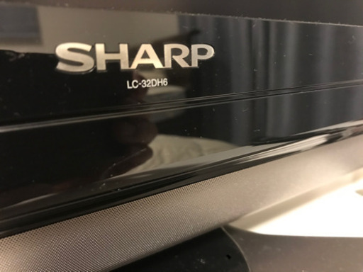 動作確認済み　■ SHARP AQUOS 32型TV LC-32DH6 2009年製　リモコン付き