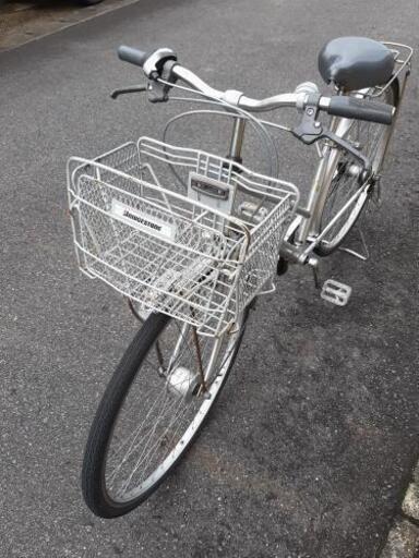 27インチ 内装3段変速 ハブダイナモ 自動点灯LEDヘッドライト 自転車