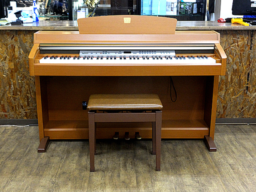 (Y)北大前! 札幌 引取 YAMAHA/ヤマハ Clavinova/クラビノーバ 電子ピアノ 88鍵盤 2006年製 CLP-230C 椅子付き ニューチェリー調仕上げ