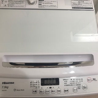 現在商談中です。洗濯機　Hisense 7.5kg 23000円