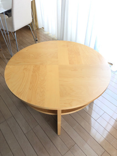 無料差し上げます Ikea センターテーブル 丸型 おもち ちはら台のテーブル センターテーブル の中古あげます 譲ります ジモティーで不用品の処分