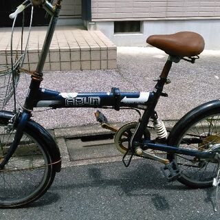 商談成立・1オーナーギア付自転車中古　リヤサス付折り畳み式