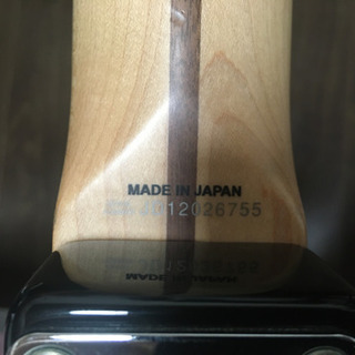 Fender Japan ストラトキャスター　ブラック