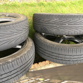8月15日まだあります 値下げしましたコペン、アルト軽に 軽量鋳造 PIAA エレガンツァS01 16インチ5j45 165/50R16 100の4穴
