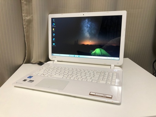 【webカメラ搭載の薄型A4サイズノート】TOSHIBA dynabook T45 Celeron 2957U メモリ4GB HDD 160GB スーパーマルチドライブ　Win10Home