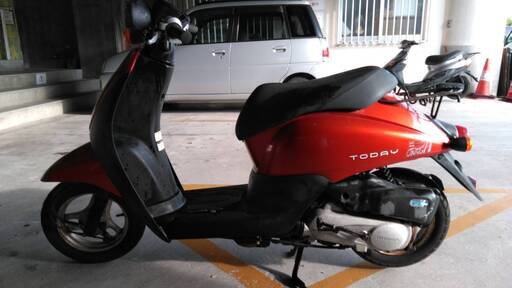 ホンダトゥデイ　af67 　＊＊受け渡し中＊＊１万５千円　現在不動セル回る