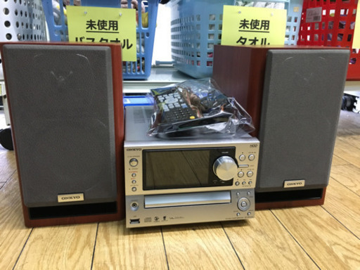 8/16 値下げ! 希少! ONKYO CD/HDD チューナー アンプ システム コンポ 80GB BR-NX10A オンキョー