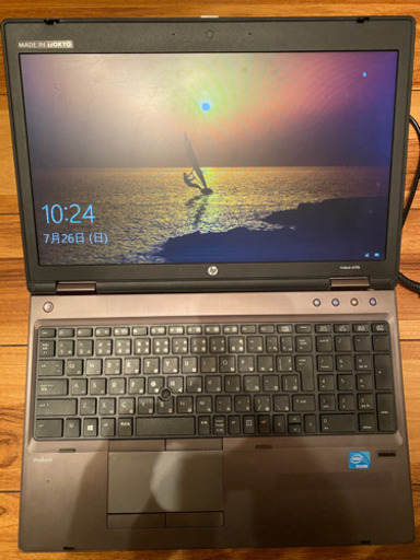 受付中止！HP ノートPC ProBook無線WiFi内蔵Windows10