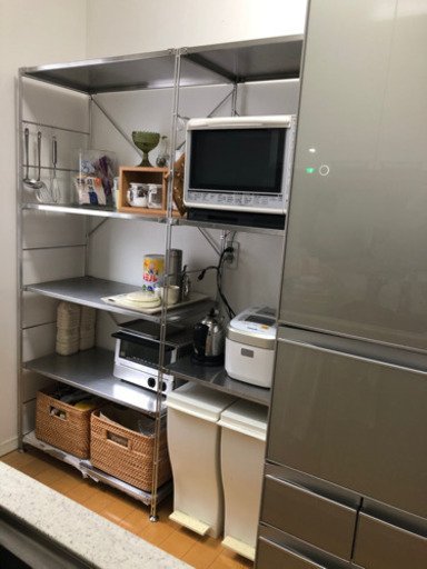超美品 更に値下げしました 無印良品 食器棚 ステンレスユニット 収納 キッチン雑貨 インテリア 住まい 小物 14 598 Jkkniu Edu