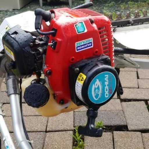 お茶刈機 自走式片面裾落し機 オチアイ 茶園 造園業 剪定 バリカン ヘッジトリマー